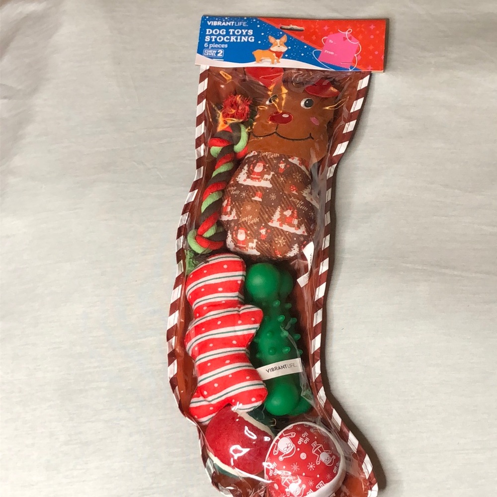 Reindeer Dog Toy 6pc bundle